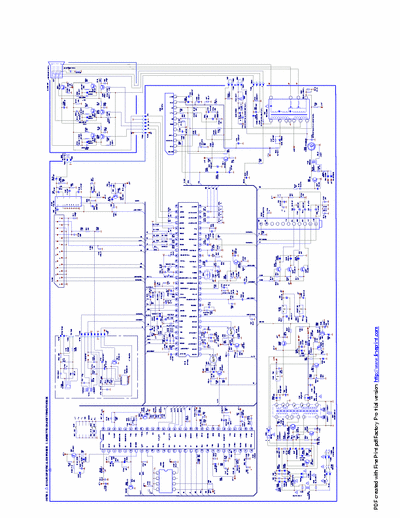 BEKO CTV21T STAHLMAN COLOR TV CHASSIS SCHEMATICS